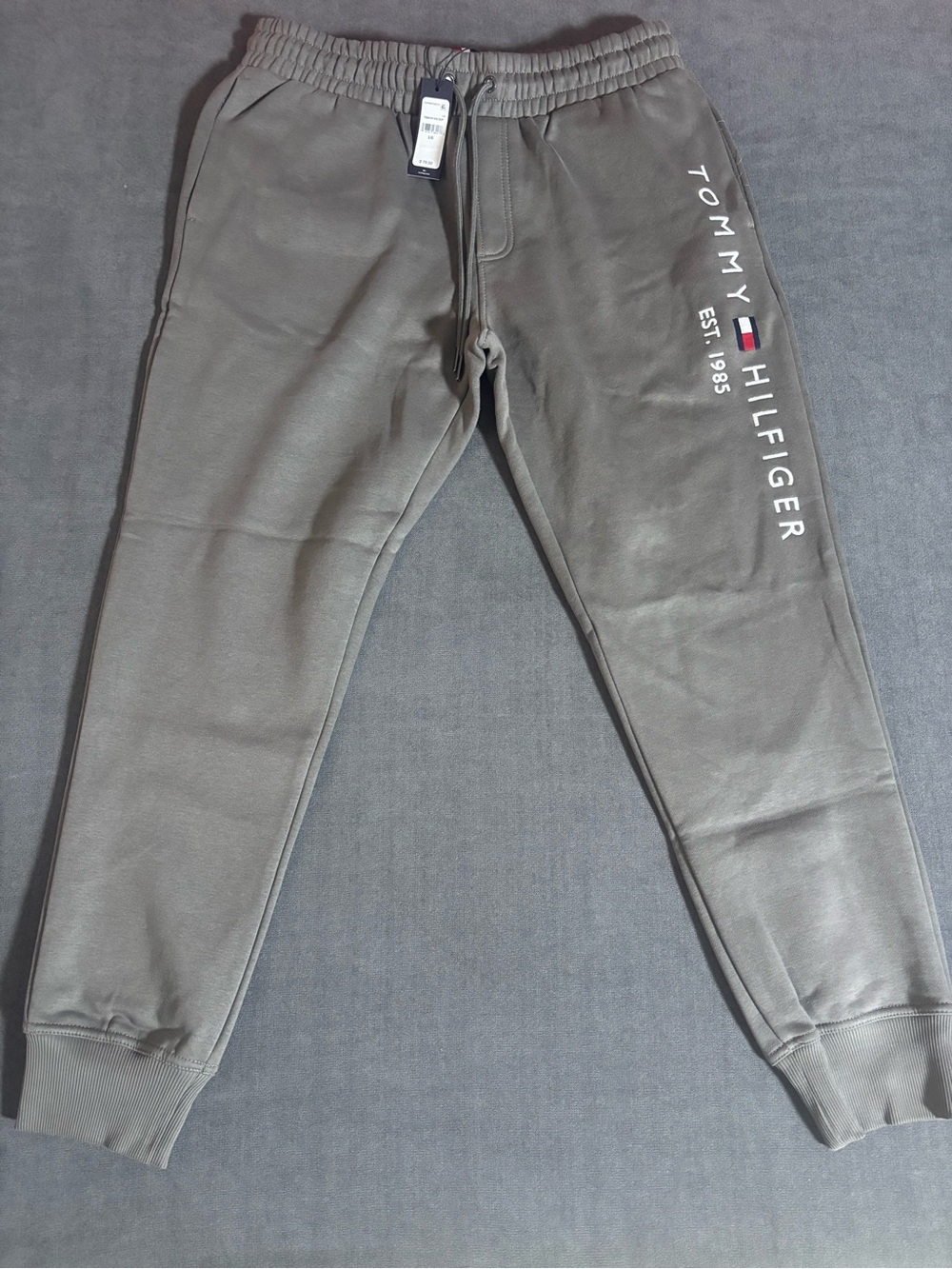 Tommy Hilfiger Gray Logo Joggers large